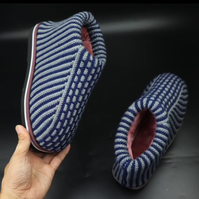 纯勾钩好的毛线棉鞋男托士拖鞋冬成品女手工后编s77664d织秋冬有