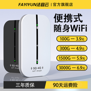 随身wifi2024新款5g无线移动免插卡三网wifi6全国通用纯流量上网不限便携4g路由器宽带上网车载wilf小米纯5g