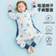 棉布树婴儿睡袋春秋薄款竹棉纱布睡袋宝宝夏季儿童防踢被四季通用