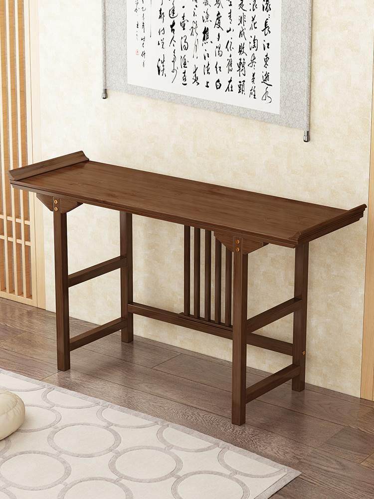 zjs-gz-0神台奉供桌案佛台供台式 家用供 楠竹小型经济型中佛龛上