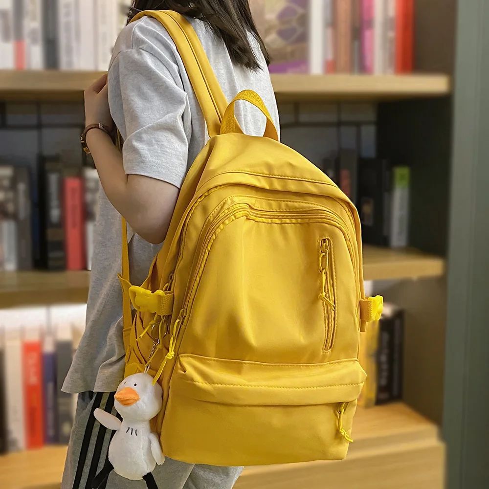 Fashion Lady Waterproof Backpack Female Cute Cool Bag Travel