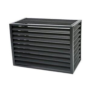 空室外机百叶格ln罩保栅护调g外空调架子外机框架秋