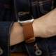 IWUJIAO适用苹果手表表带头层牛皮真apple iwatch s9 8 7 5 4 3 2 6 se 38mm 44mm 41mm 40 45mm  ultra 49mm