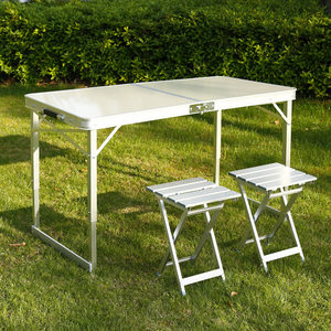 折叠桌子野营餐桌便携式宣传摆地摊桌户外20套装露天摆摊桌椅套装备摆