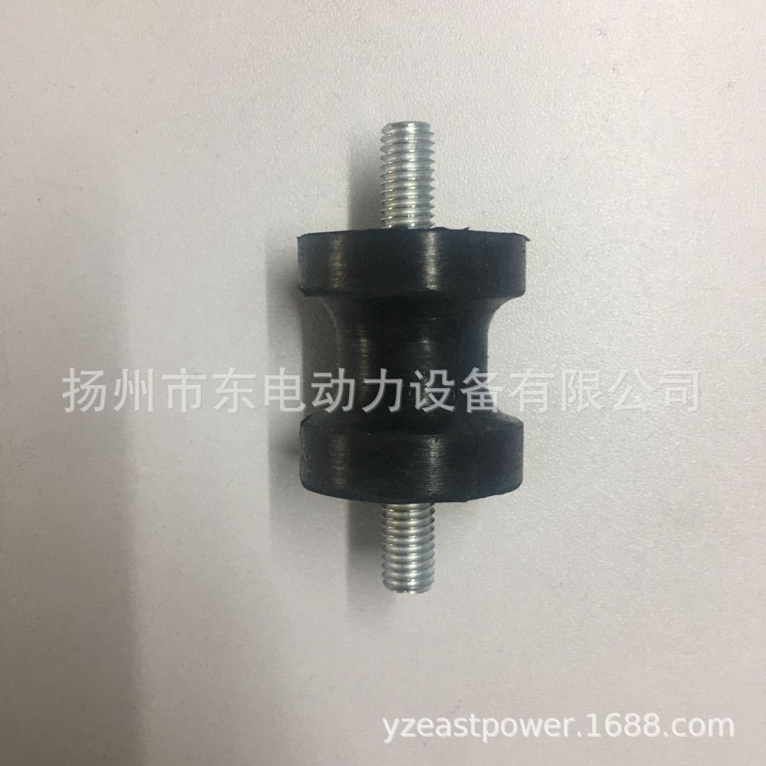 发电机组控制屏减震垫 仪表箱橡胶垫 自启动柜减震垫6mm 8mm轴径