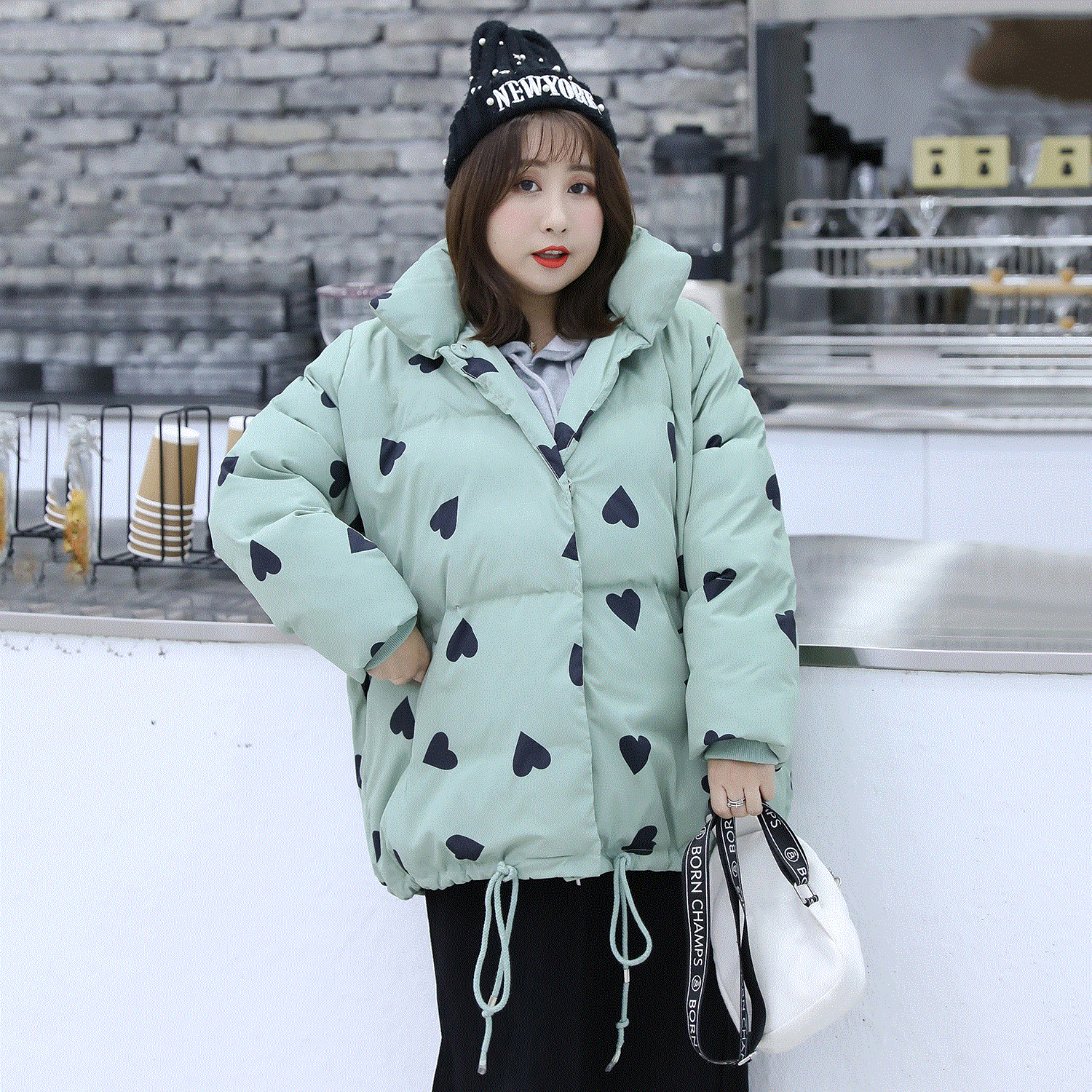 大码女装250斤棉衣大额优惠券