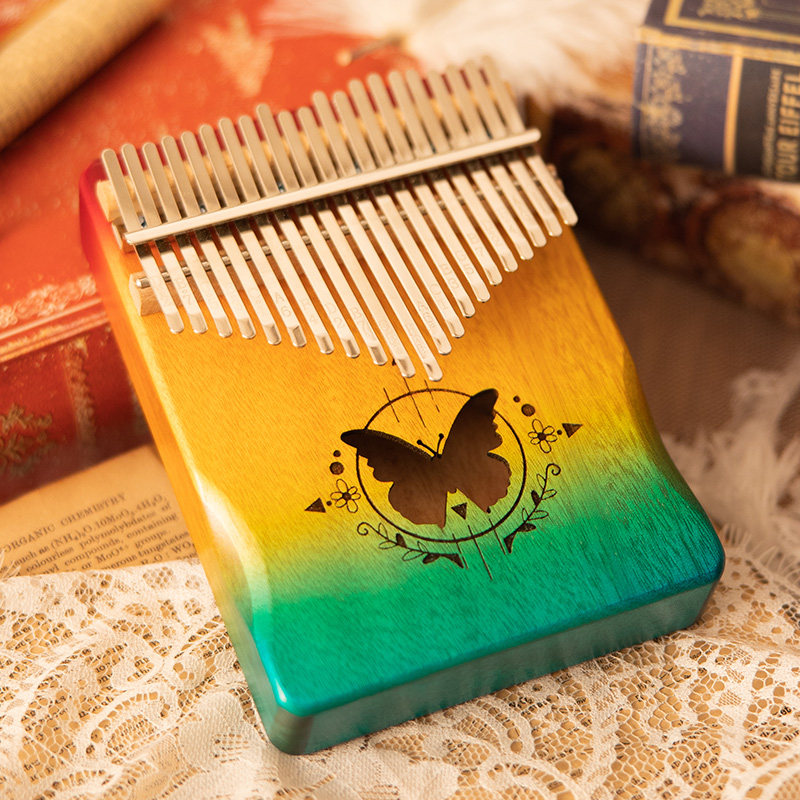 高颜值正品拇指琴卡林巴琴21音五指钢琴女生初学者手指琴指姆琴