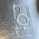 15pro清爽高清透亮硬壳适用magsafe无线充电苹果13promax14Pro磁吸手机壳12mini保护壳贴合薄款