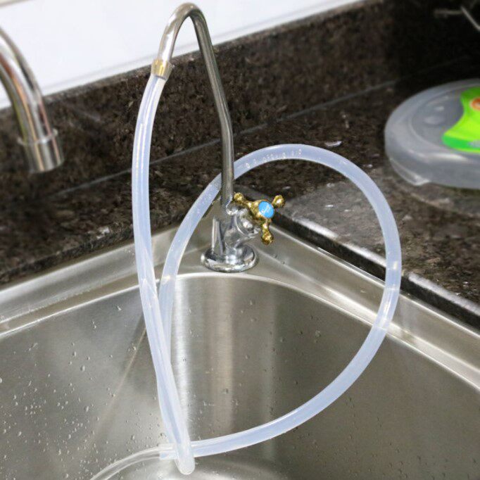 净水器水龙头进出水管 食品级硅胶管 抽水透明软管 茶具上水管子