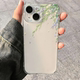 柳枝开花适用于iPhone16promax趣味新款软壳苹果15小众简约手机壳14全包华为荣耀vivo小米oppo防摔保护套