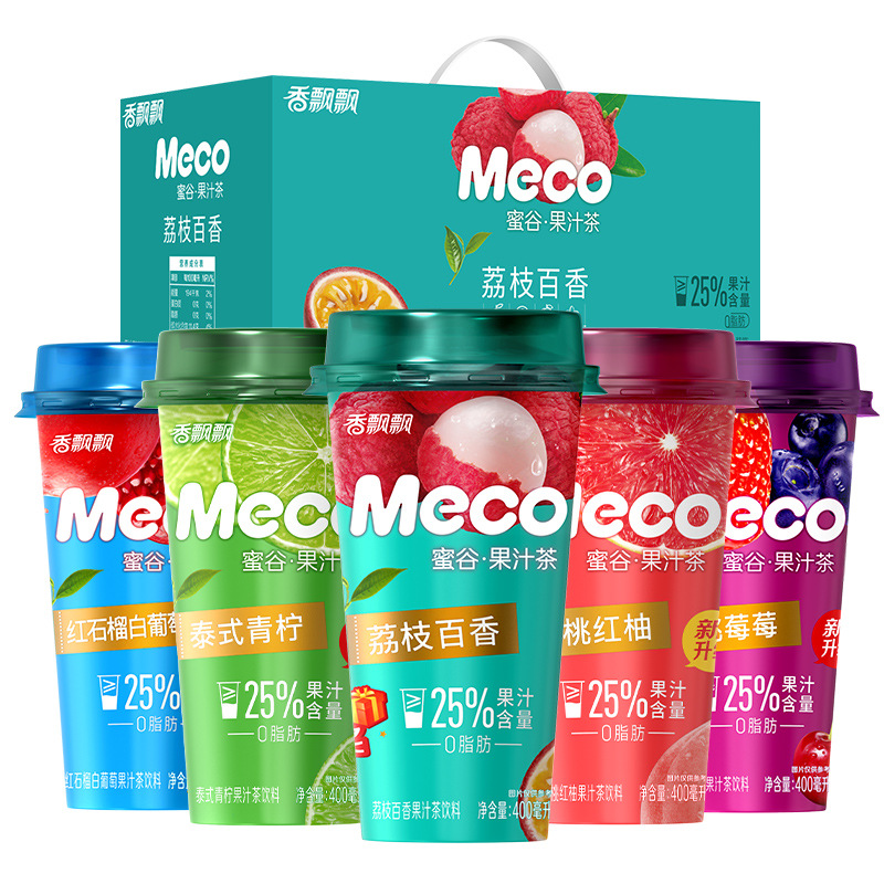 香飘飘Meco蜜谷果汁茶400ml