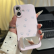 雪地小猫爪印~泰可爱了！适用苹果16promax手机壳iphone15新款14pro女款13菲林硬壳华为P70荣耀vivo小米OPPO