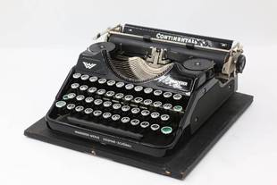 德国老式古董便携机械打字机1930s顺畅运行typewriter杭州现货