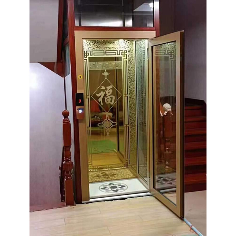 家用电梯私人订制阁楼简易室内室外小型别墅电梯