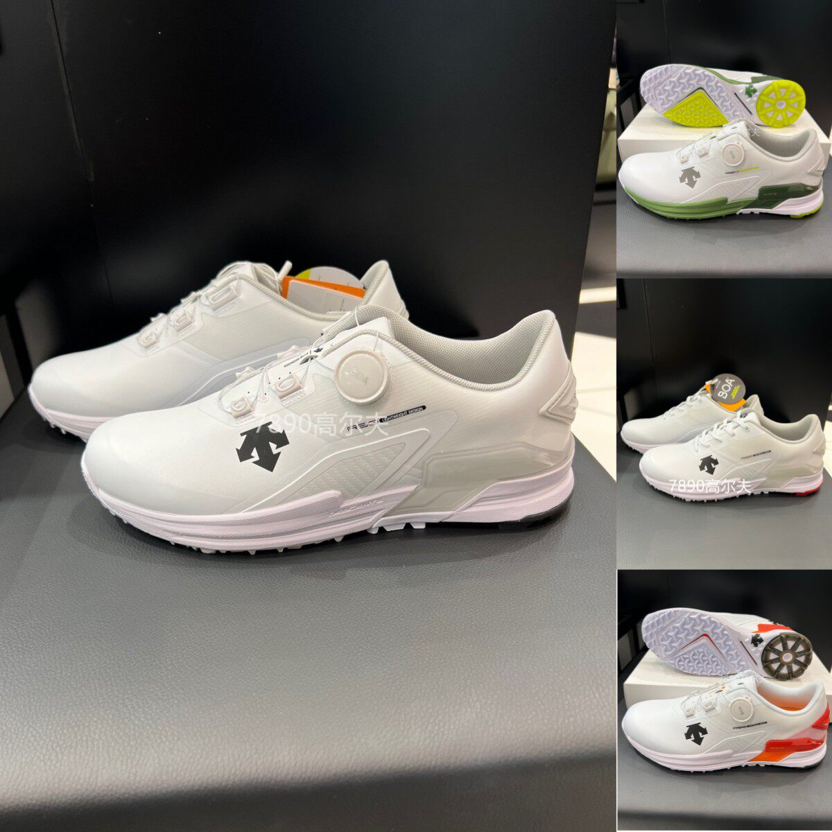 韩国代购高尔夫男士运动防滑球鞋