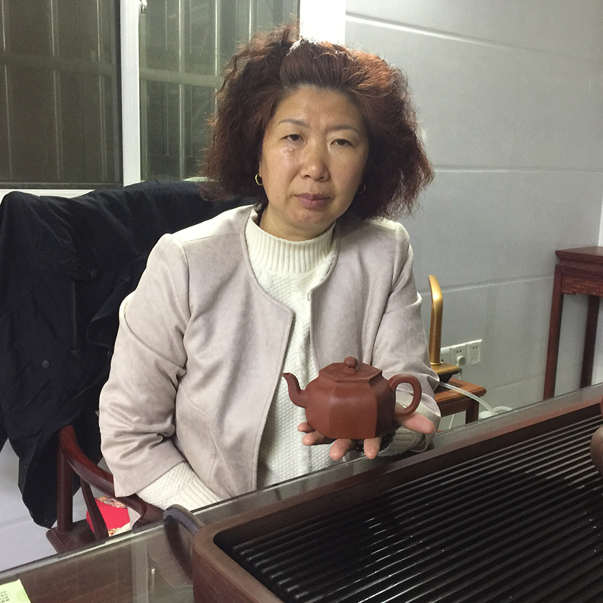 鸡血大红袍【六方扁钟】泡养效果好 成品率极低 工艺美术师顾小英