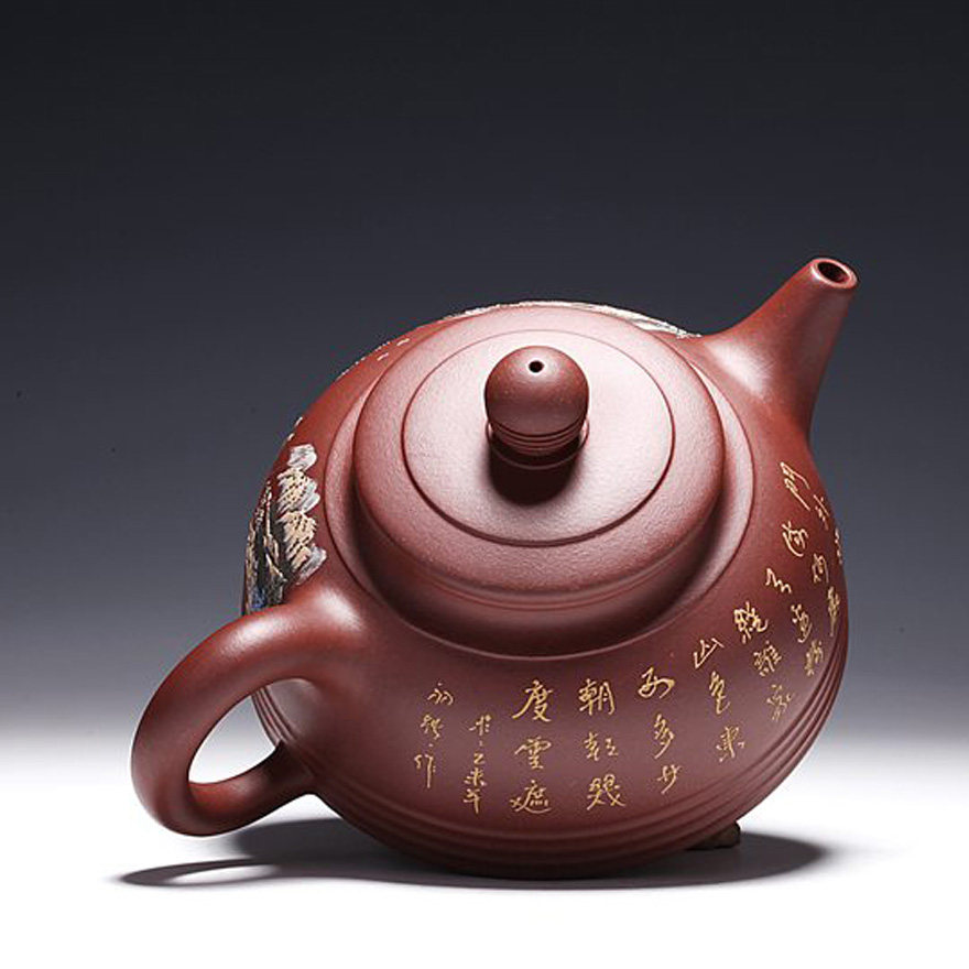 工艺美术员 魏顺妹 【江南春色】全手工泥绘 工艺复杂