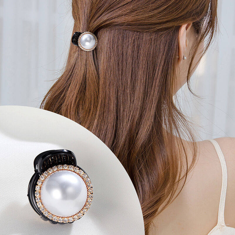 奇美拉chimera小号抓夹韩国大人发抓女仿珍珠发夹夹子刘海后脑