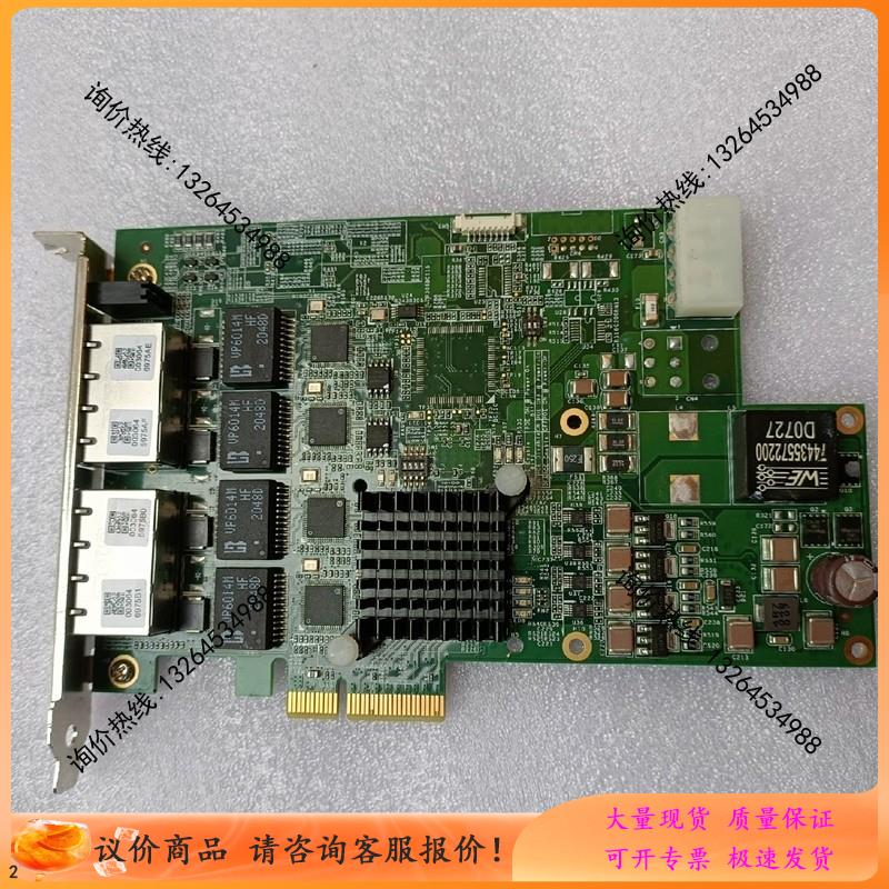 凌华 PCIe-GIE74C 4通道PoE网卡图像采集卡PC询价