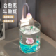 斗鱼鱼缸造景全套泰国观赏鱼缸小型高级创意玻璃鱼缸客厅2025新款