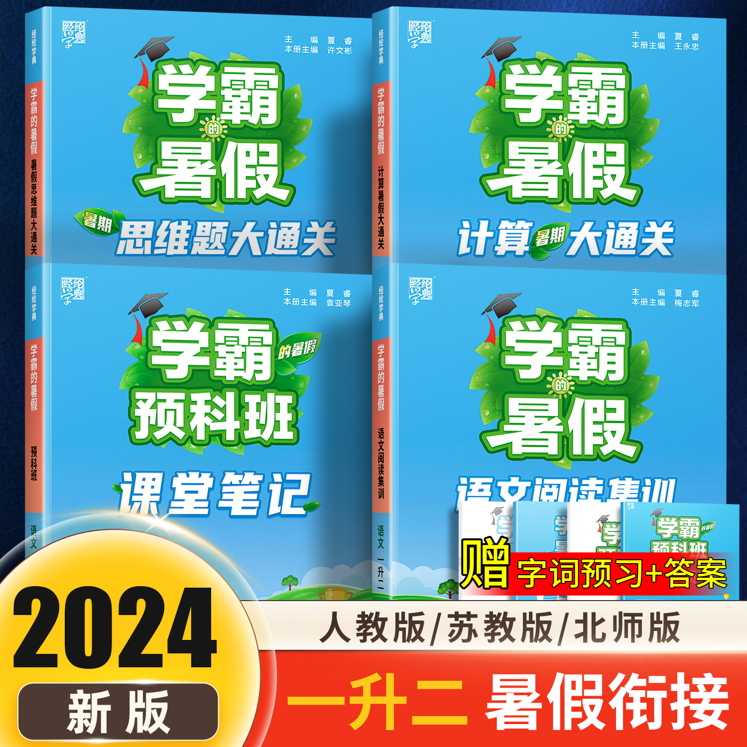 2024一升二学霸的暑假衔接计算大