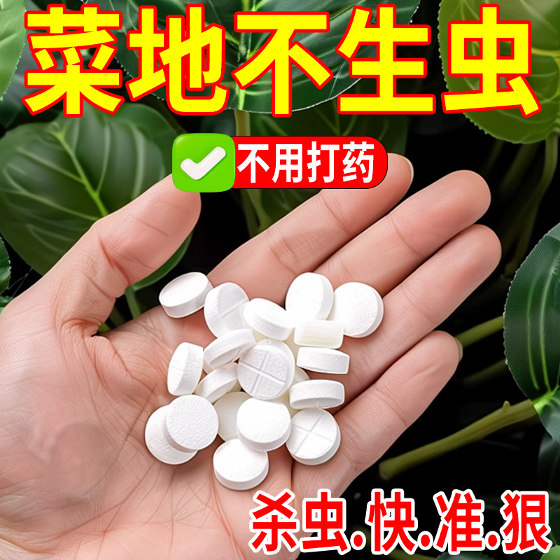 园艺防虫片糖化硼肥片防虫颗粒剂花卉