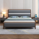意式轻奢实木床1.8米双人床端主软卧现代简约1.5靠储物高婚床大床