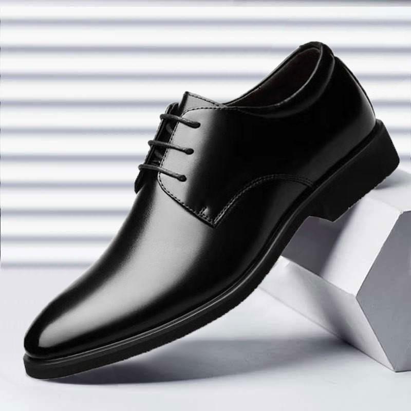 big plus size Shoes Men for Genuine Leather formal wedding