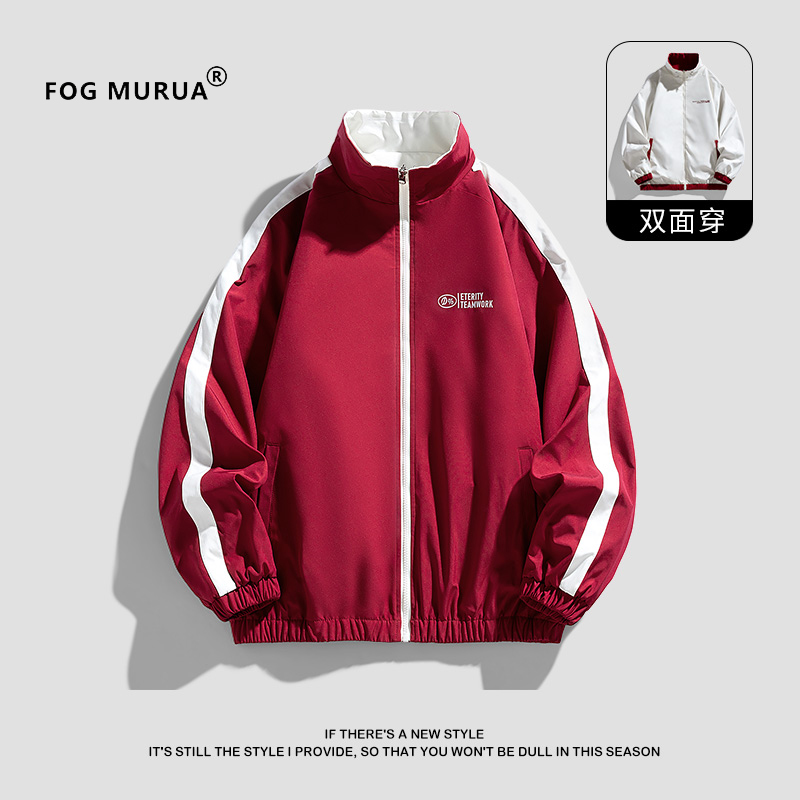 FOG MURUA两面穿情侣宽松防