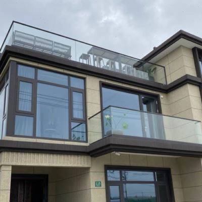 家用网红室内阳台栏杆护栏地槽卡槽轻奢玻璃预埋型钢楼梯扶手 原价18