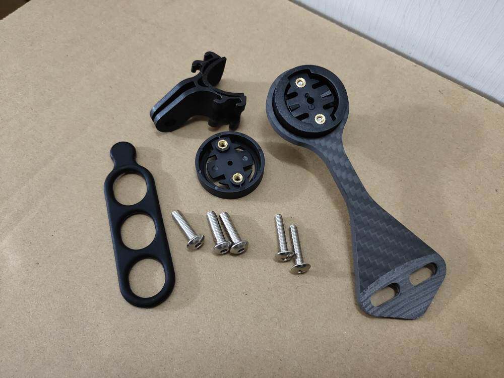 自行车码表支架碳纤维码表架f12码表架blak闪电比安奇车把码表架