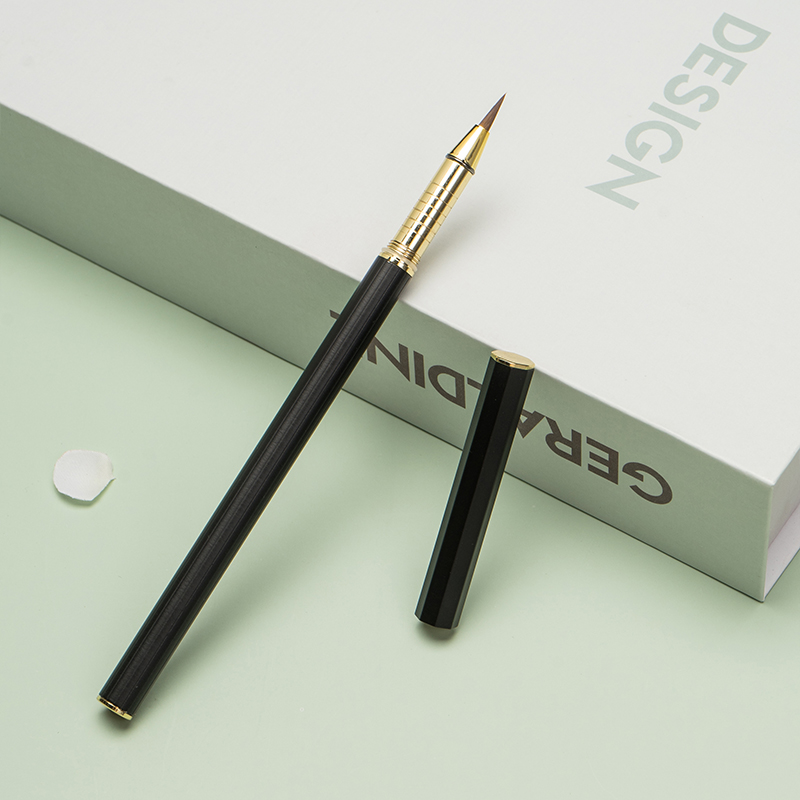小楷钢笔式毛笔软笔便携新毛笔抄经笔自来水软毛软头笔自带墨水可
