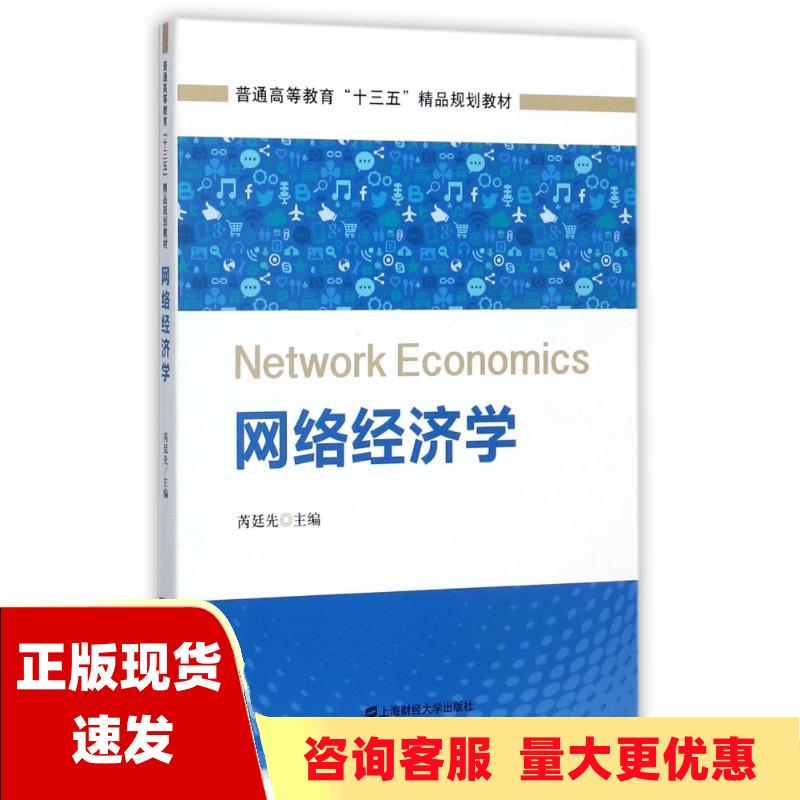 【正版书包邮】网络经济学普通高等教育十三五精品规划教材芮廷先上海财经大学出版社