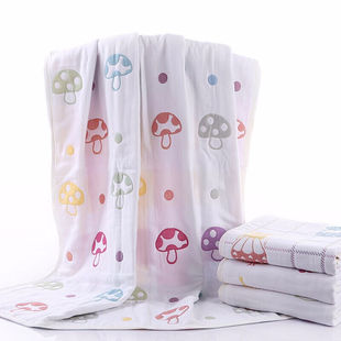沐凡（mufan）毛巾被纯棉6层纱布婴儿盖毯A类新生儿童宝宝空调被