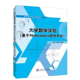 文旌课堂 大学数学实验李声锋 微积分线性代数概率论与数理统计数学建模理论书籍 本科院校工程技术人员参考用书