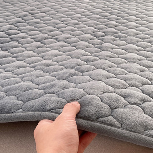 毯子床垫冬天加厚保暖法兰珊瑚绒软垫褥珊瑚绒宿舍单人铺床毛毯子