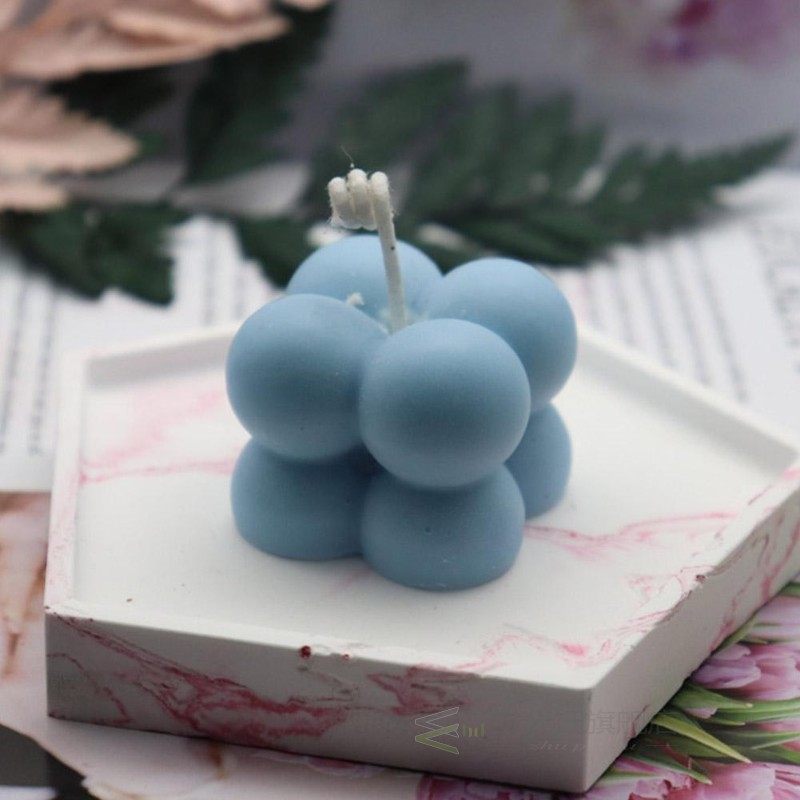 1Pcs DIY Bubble Candle Mould Soy Wax Candle Mold Aromatherap