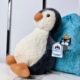 现货！jELLYCAT英国34CM花生企鹅毛绒玩具儿童玩具可爱陪伴毛绒