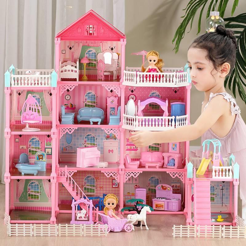 Baby gift princess house girls play house toys simulation pr