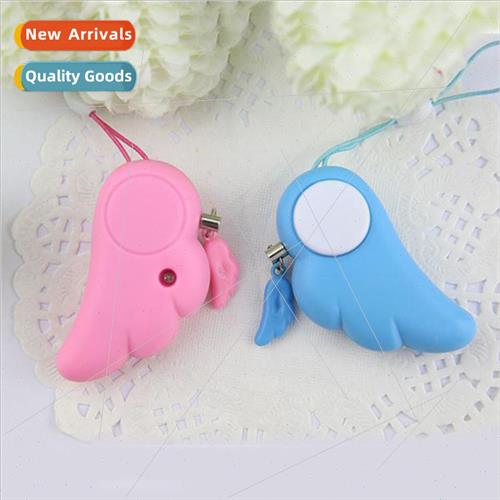 Angel wings women mace Lady body electronic alarm anti-loss