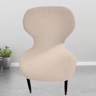 餐椅套罩现代简约蝴蝶椅子套家用四季通用全包弧形连体坐垫凳异形