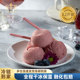 徐某某3.2斤意式gelato草莓雪泥冰淇淋冰激凌雪糕家庭装挖球冷饮