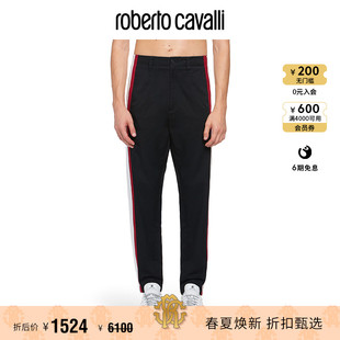 RC男士裤子 简约梭织休闲运动裤Roberto Cavalli