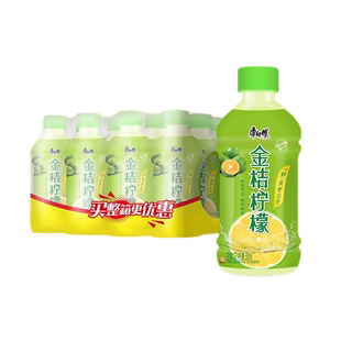 康师傅金桔柠檬330ml*12瓶整件茉莉蜜茶多种口味瓶装便携解渴饮料