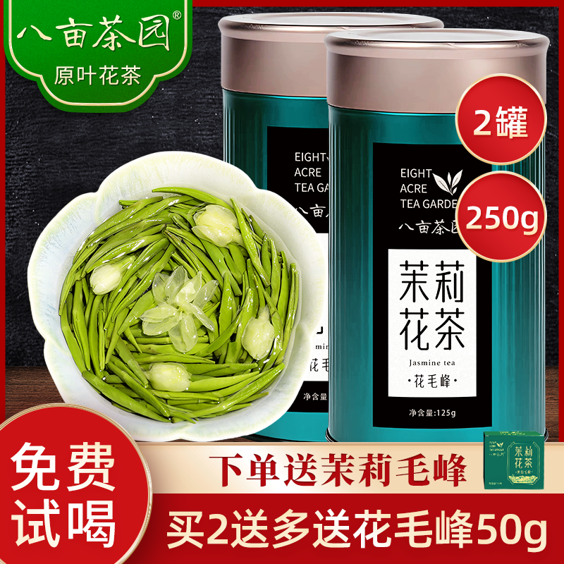 茉莉花茶2024新茶浓香型绿茶高山