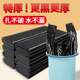 特厚垃圾袋家用手提式加厚大号黑色背心式批发一次性塑料袋厨房用