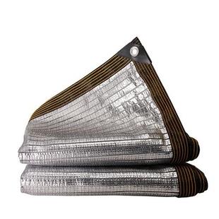 新型铝箔遮阳网加密加厚防晒网抗老化遮阴网庭院防晒隔热遮阳布