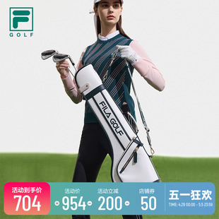 FILA 斐乐官方女子高尔夫球包2023春季便携耐用球杆包装备包