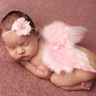 新品Newborn Photography Accessories Angel Wing BabyW Photo P