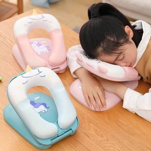 小学生午睡枕趴睡枕儿童午休趴趴枕桌上睡觉专用抱枕便携式可折叠